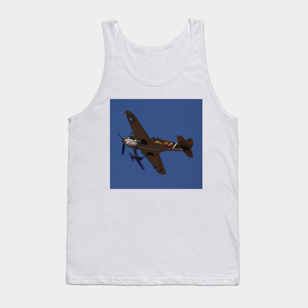 P-40 Flying Tiger Dogfight Tank Top by acefox1